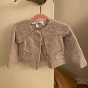 Tartine et chocolat cachmere grey sweater